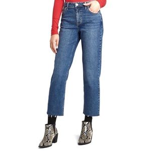 Universal Thread High Waisted Straight Jeans (26)